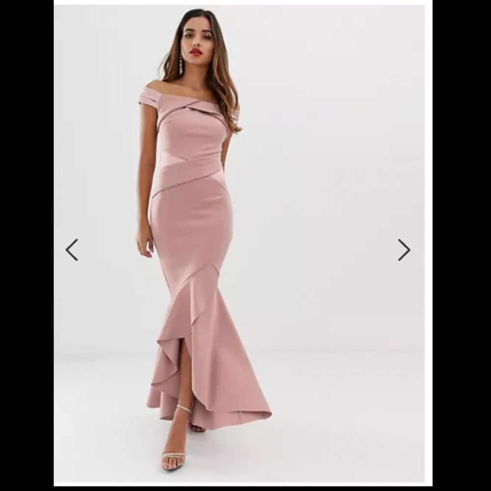 ASOS fishtail gown